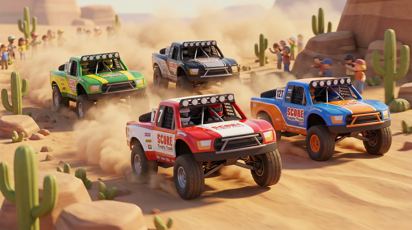 SCORE’s four headline truck classes explained