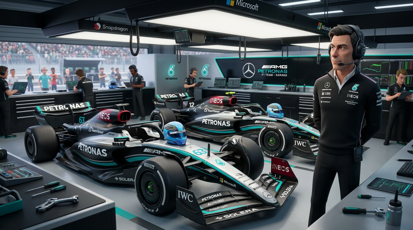 Mercedes' technical gamble may reshape F1 title chase