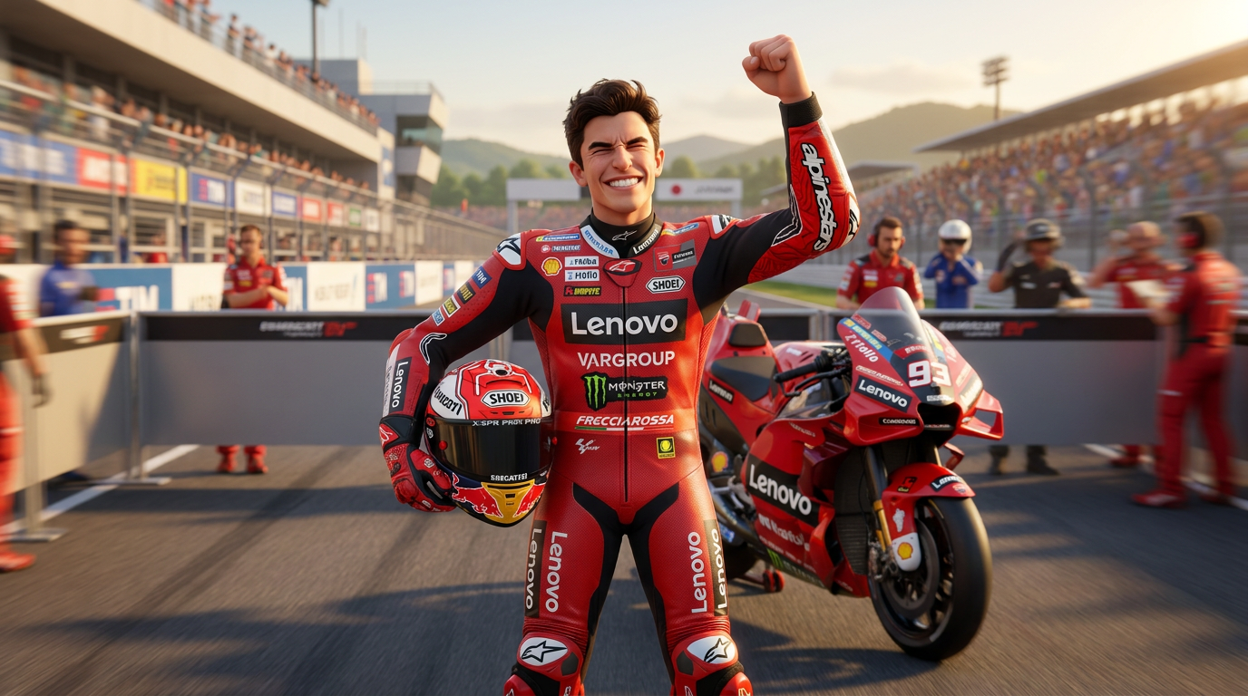 Marc Marquez wins Motegi as title gap shrinks