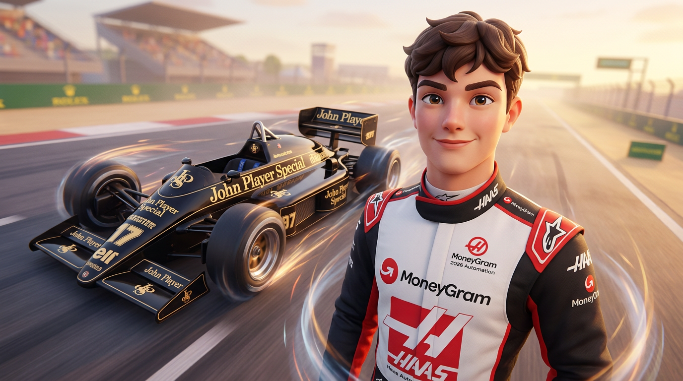 Bearman’s Lotus drive reconnects Formula 1 generations