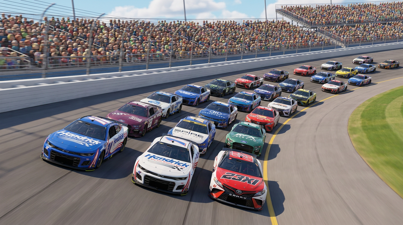 Talladega spoiler cut sharpens NASCAR’s aero gamble