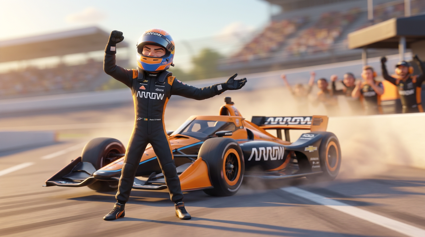 O'Ward wins Milwaukee Mile 250 as Palou seals title