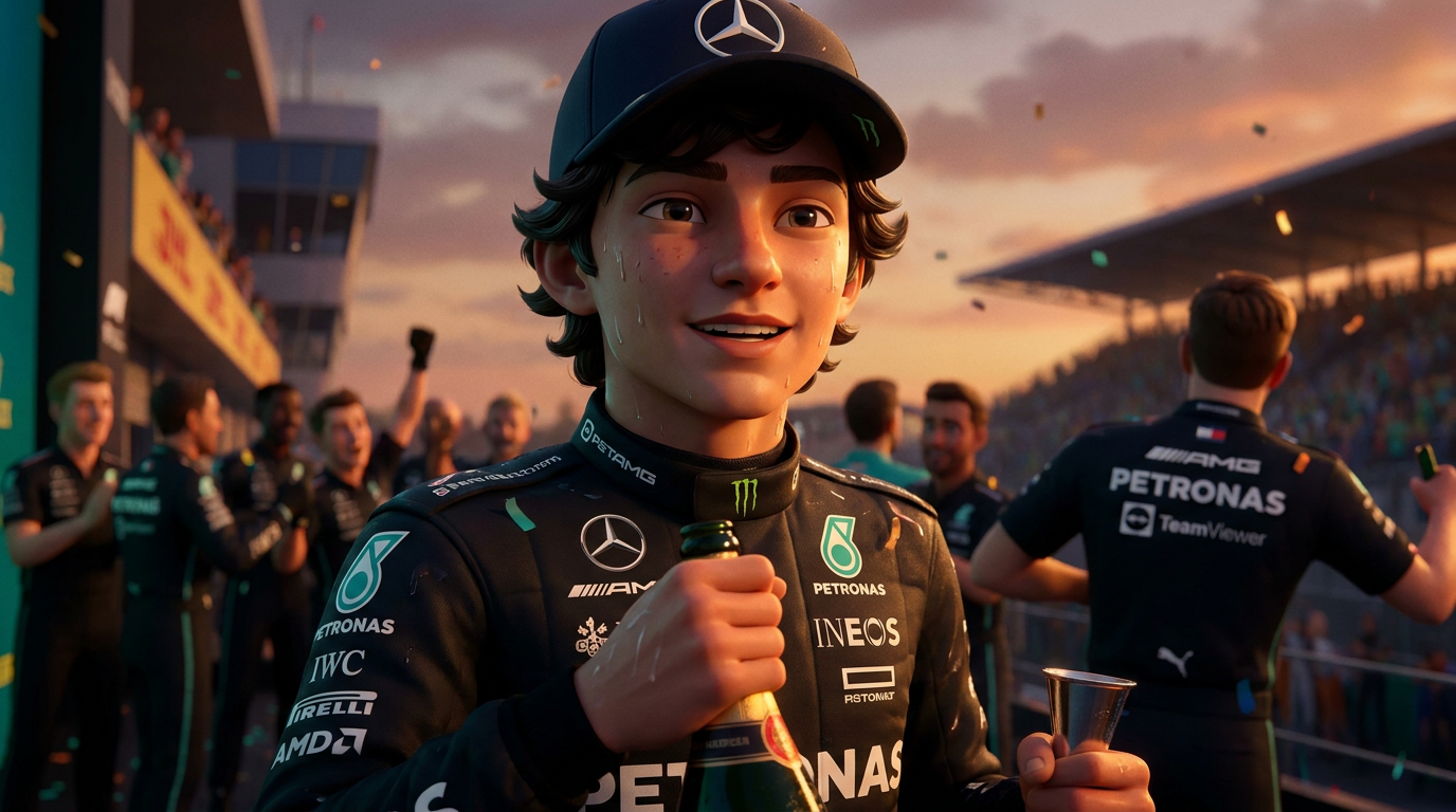Antonelli stuns Madrid on boring debut, beating Verstappen and Norris