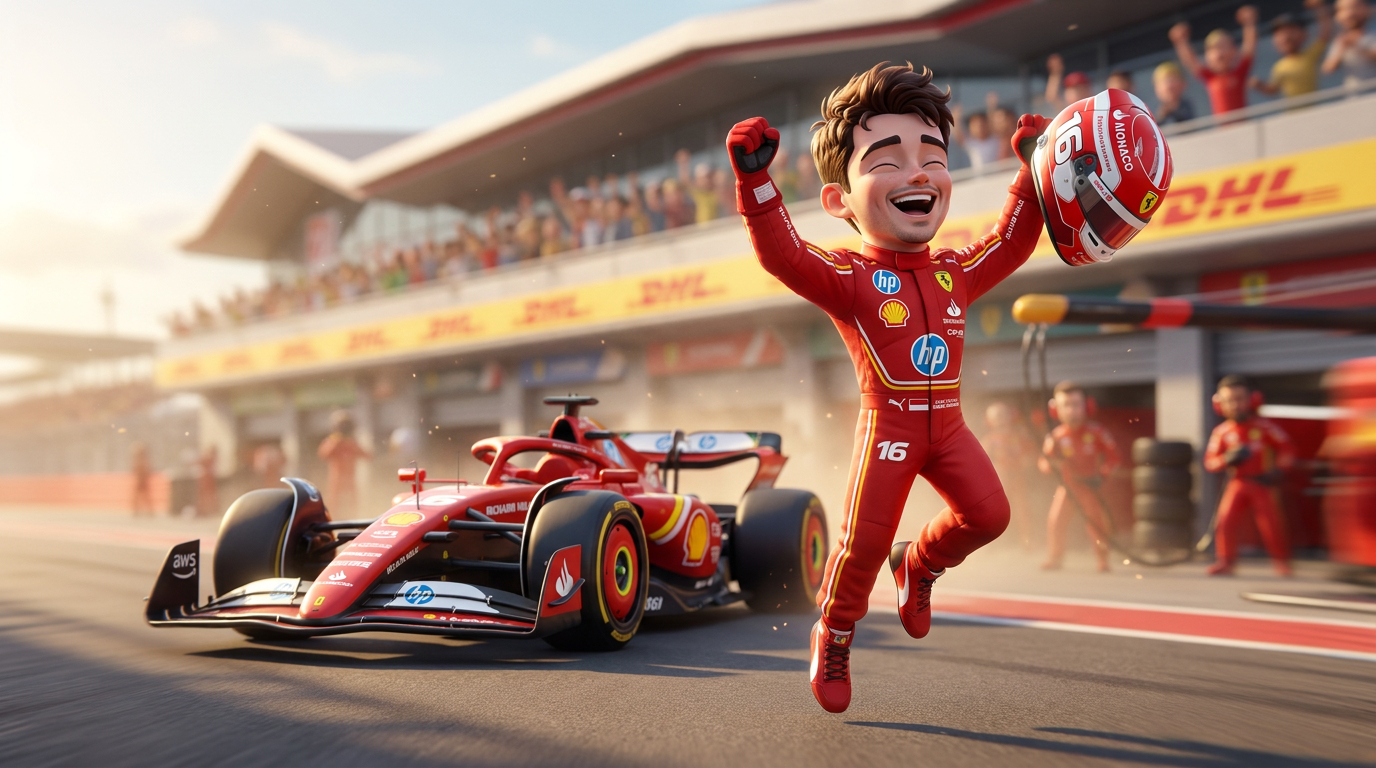 Charles Leclerc seizes dramatic British Grand Prix victory