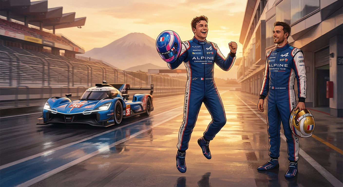 Alpine takes Fuji pole after qualifying cancellation