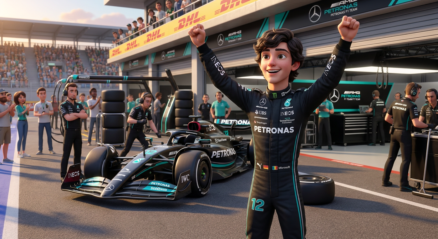 Antonelli’s 66-point lead rewrites Mercedes’ strategy playbook