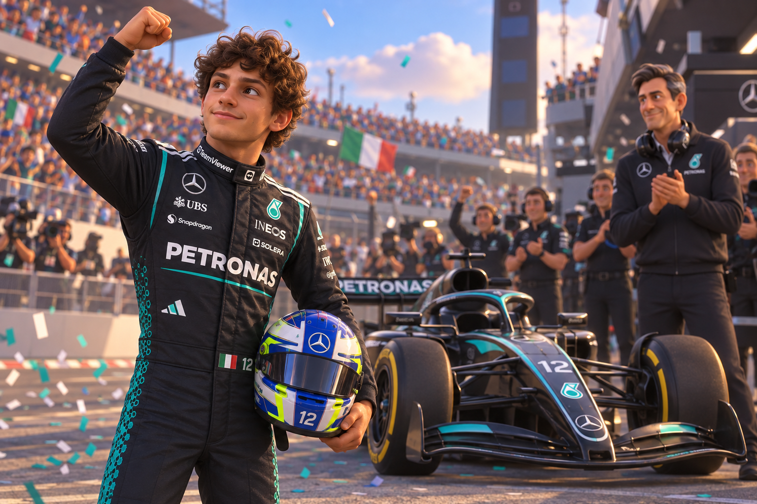 Antonelli’s title case is written in winning numbers