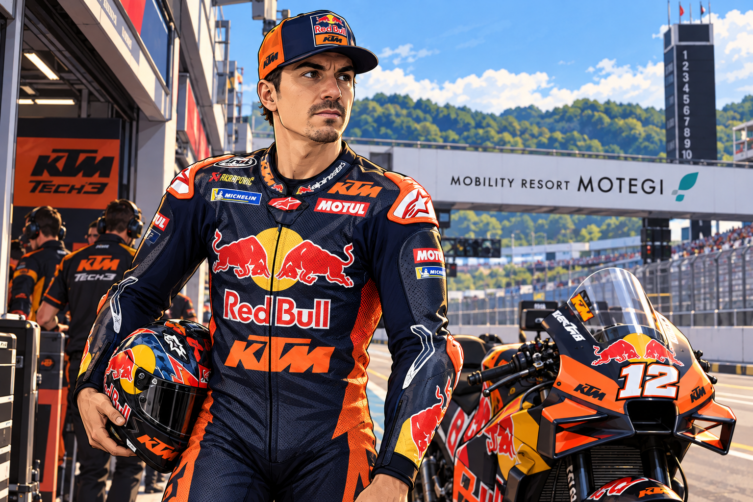 Maverick Viñales returns to MotoGP with Red Bull KTM Tech3 in Japan