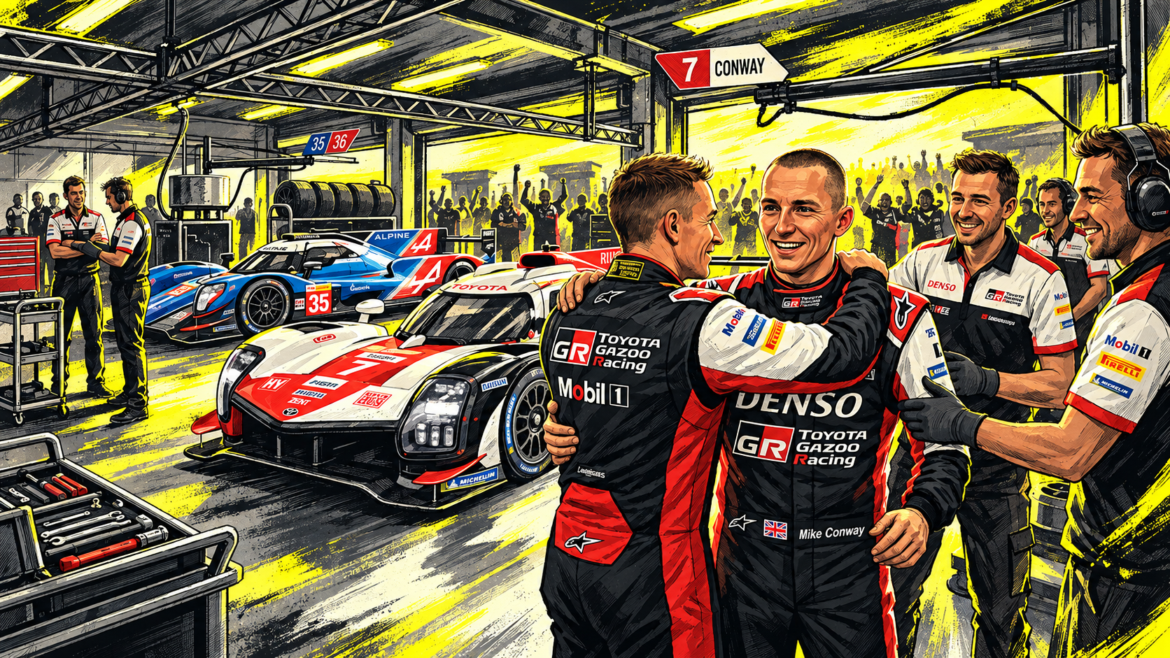 Mike Conway calls time on title-winning WEC career