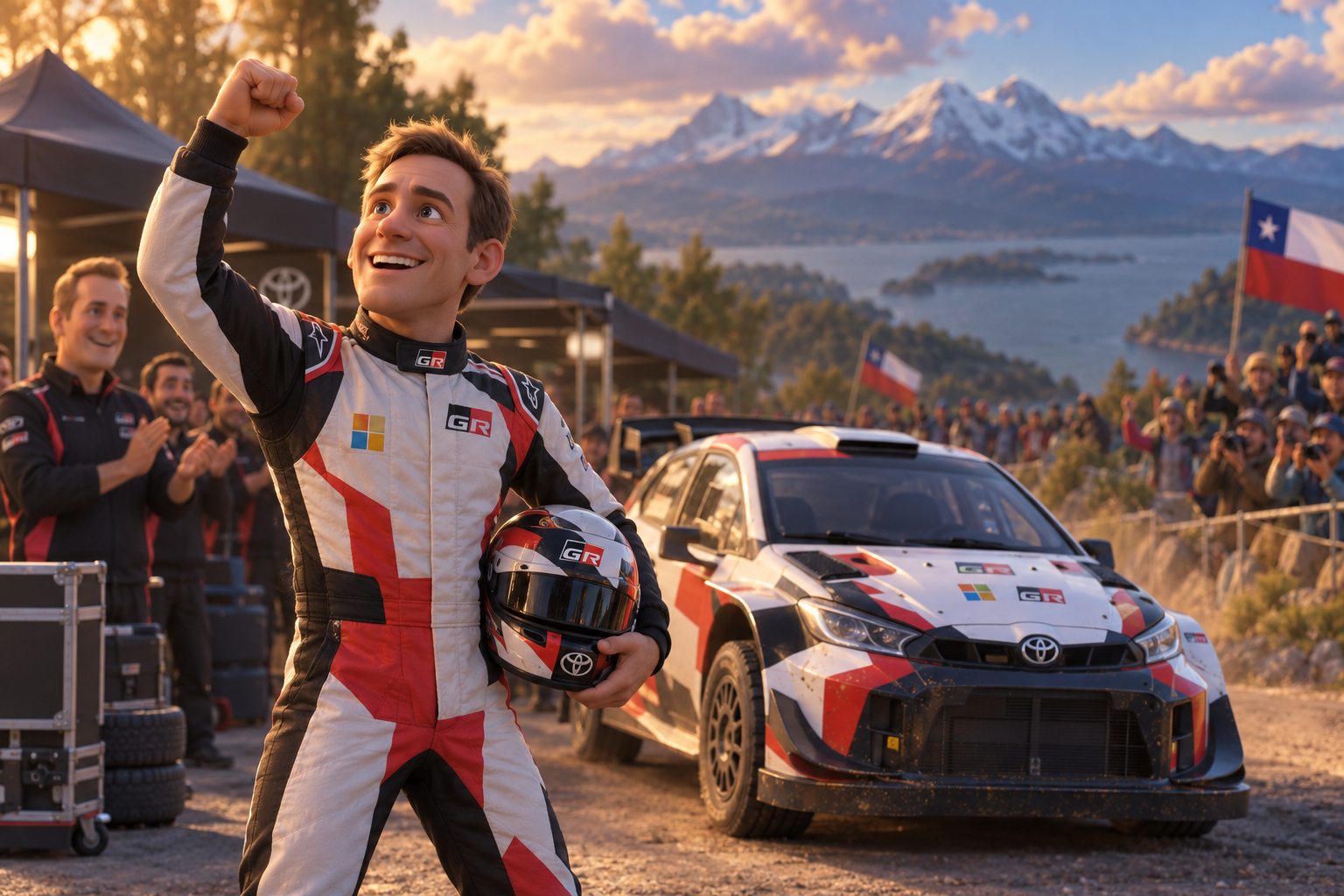 Toyota ties Lancia for WRC manufacturer domination