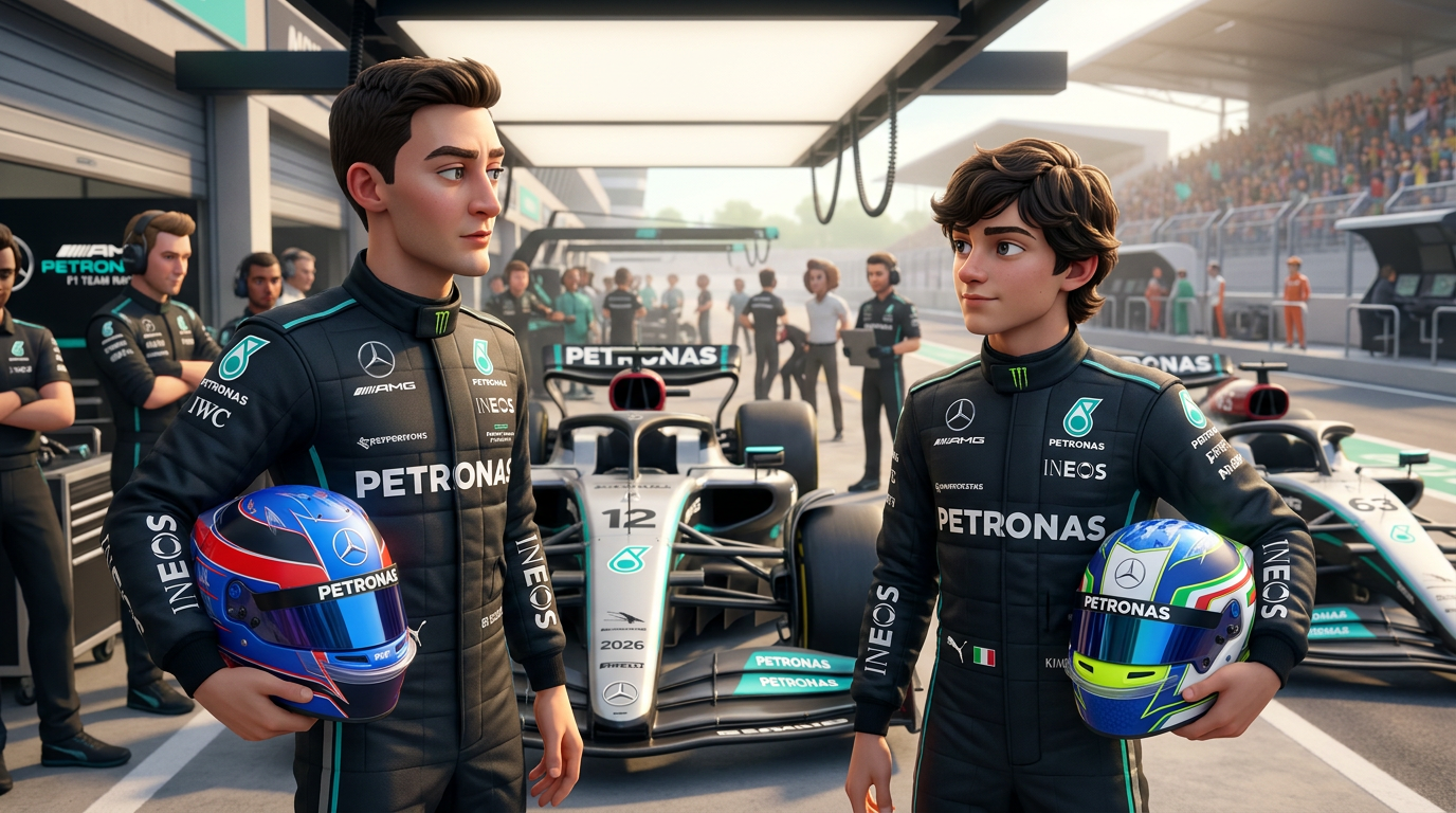 Russell’s honest Antonelli admission sharpens Mercedes title split