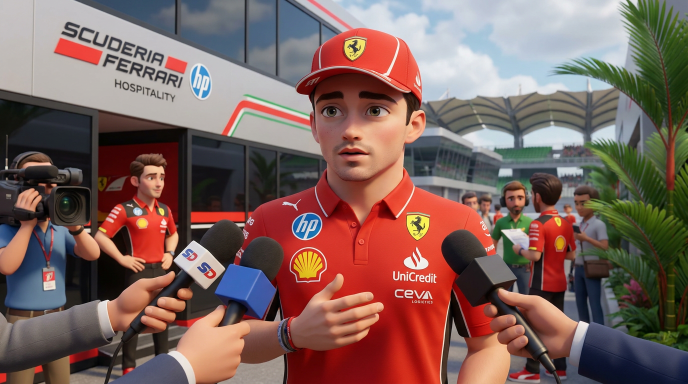 Leclerc warns tire wear could reshape Ferrari’s Malaysia weekend