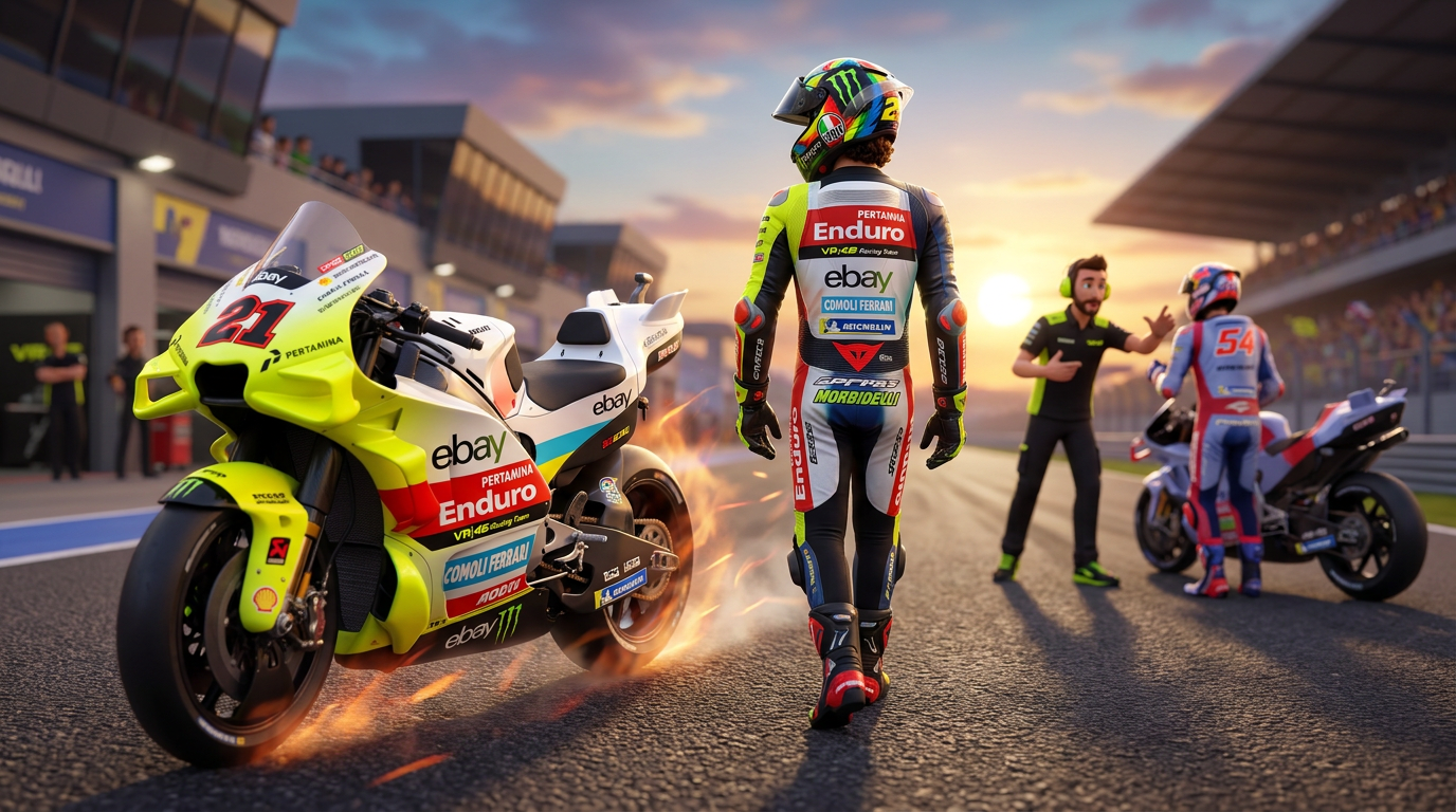 Morbidelli exits MotoGP as VR46 locks in Aldeguer