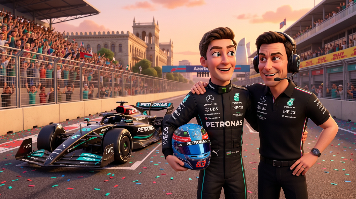 Baku forces Mercedes to choose between control and combat