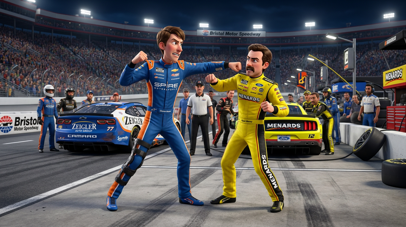 Bristol punch leaves Hocevar in NASCAR spotlight