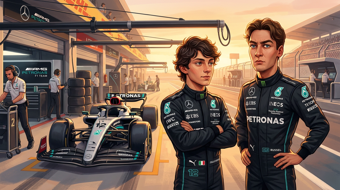 Antonelli’s 66-point lead rewrites Mercedes’ strategy playbook