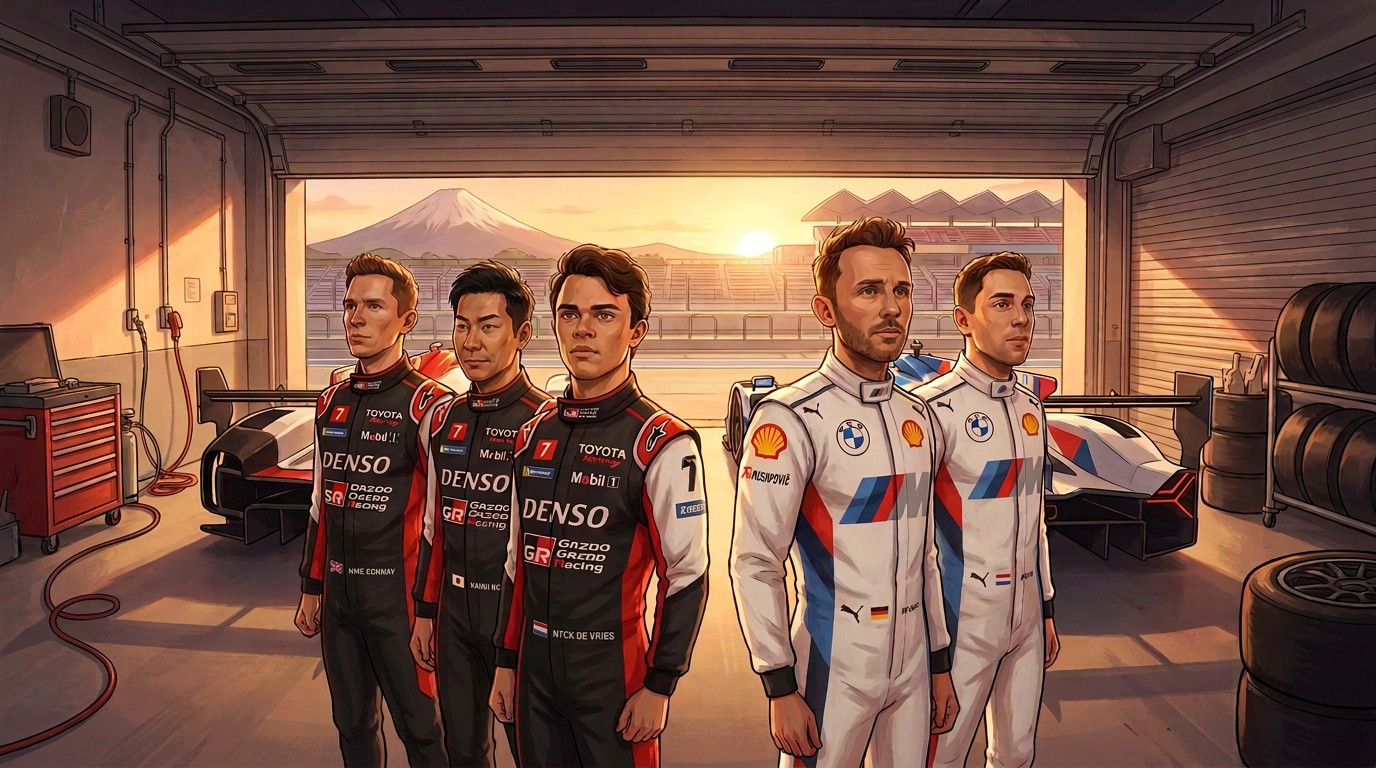 Toyota owns the home ground at Fuji where consistency is everything
