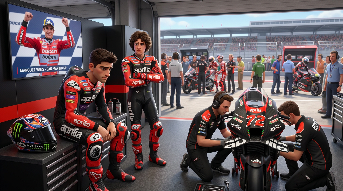 Aprilia must stop gifting Márquez the MotoGP title