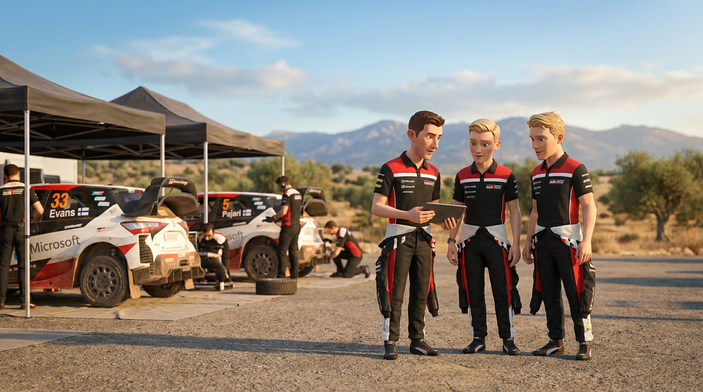 Why Evans still controls the WRC title fight