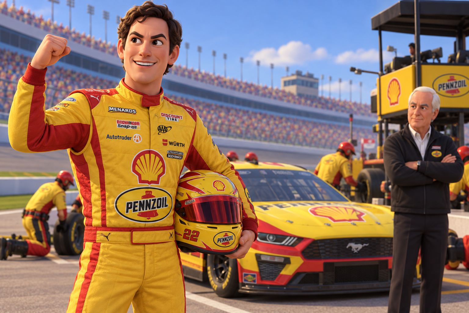 Kansas strategy squeeze puts Logano on the attack