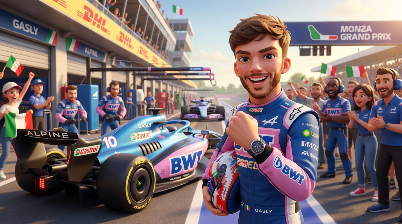 Gasly’s Monza pole opens the door to redemption