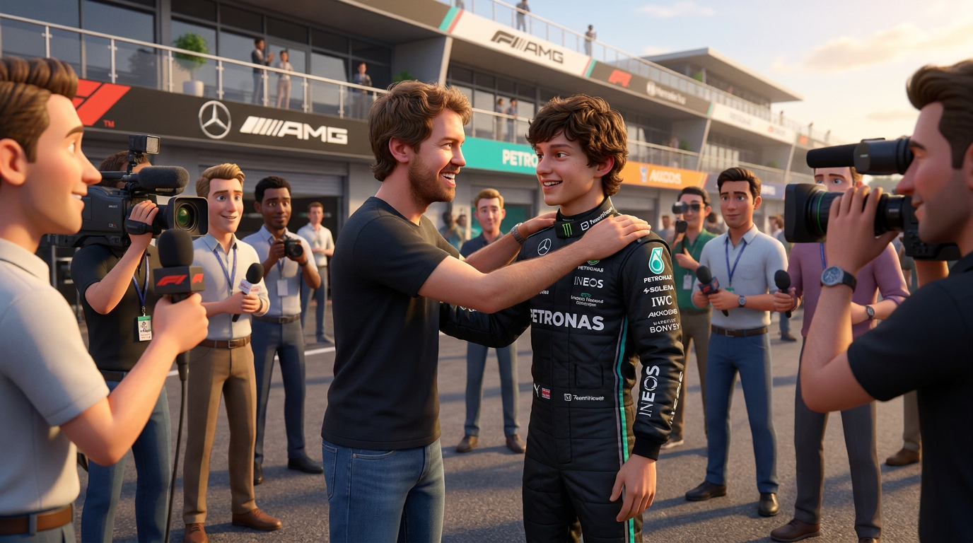 Vettel welcomes Antonelli threat to youngest champion record