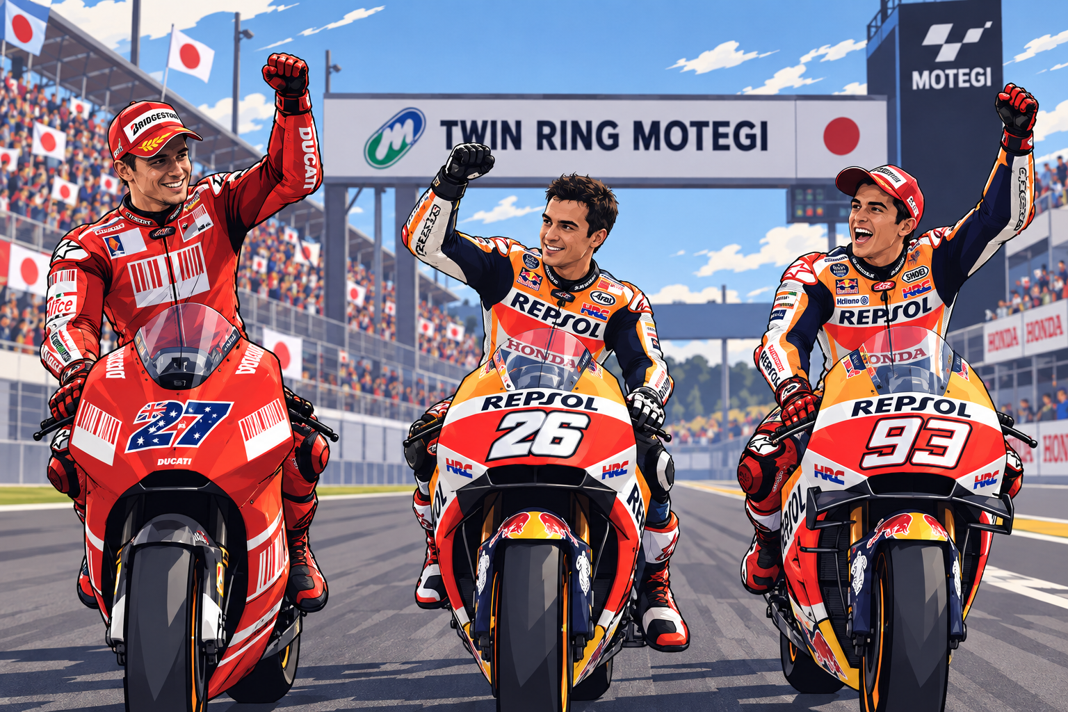 A look back at iconic Japanese MotoGP moments