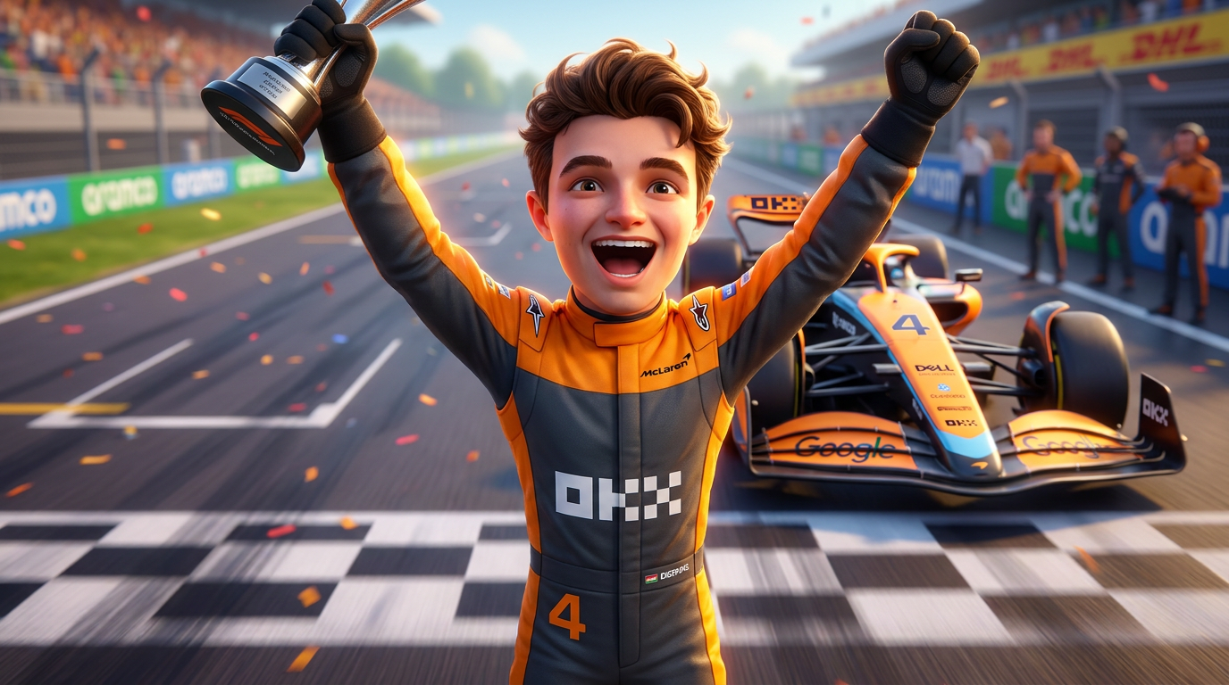Lando Norris breaks through with dramatic Hungary win