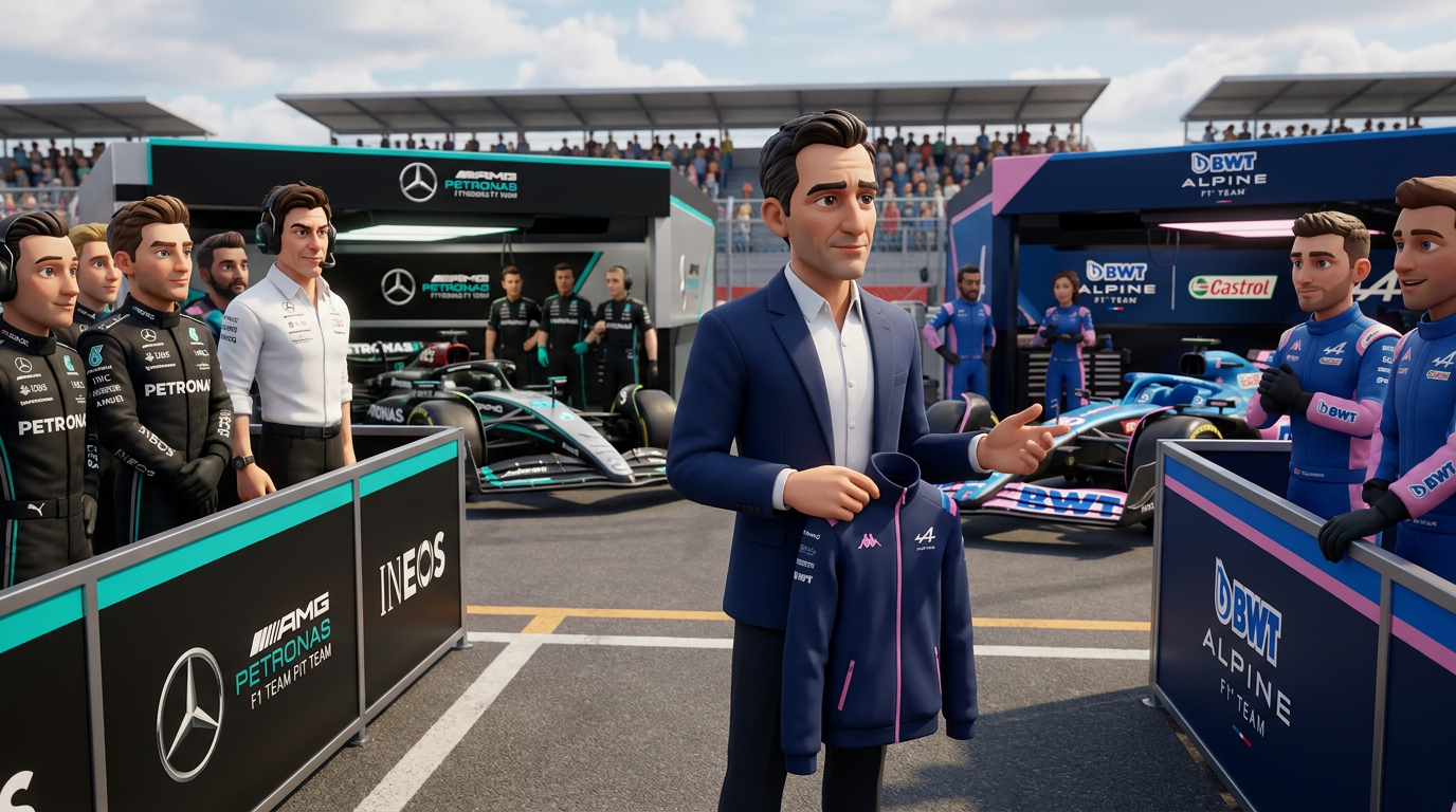Alpine raids Mercedes as Mike Elliott returns to F1