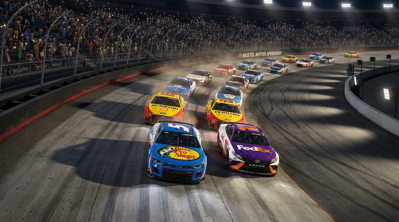 Bristol turns NASCAR’s title chase into survival night