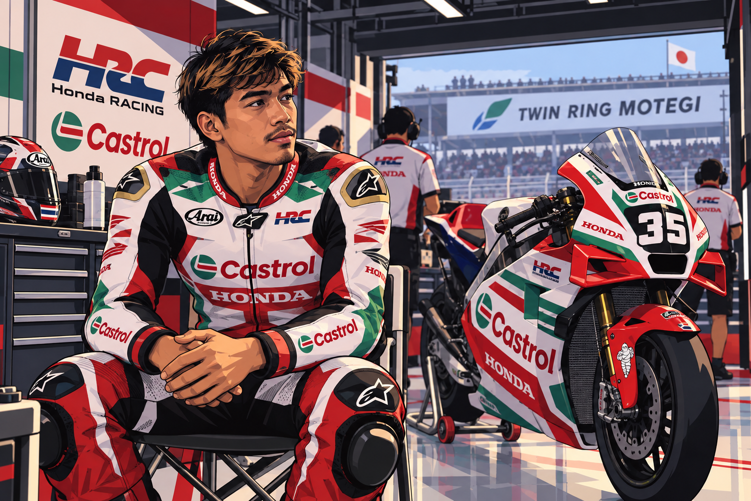 Somkiat Chantra to replace Joan Mir at Japanese GP