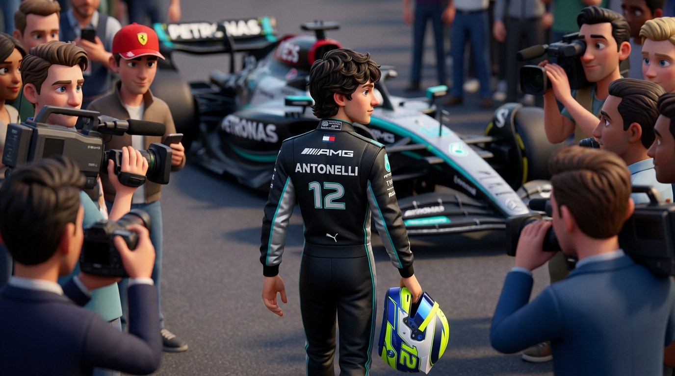 Antonelli’s Ferrari answer lands amid Mercedes title charge