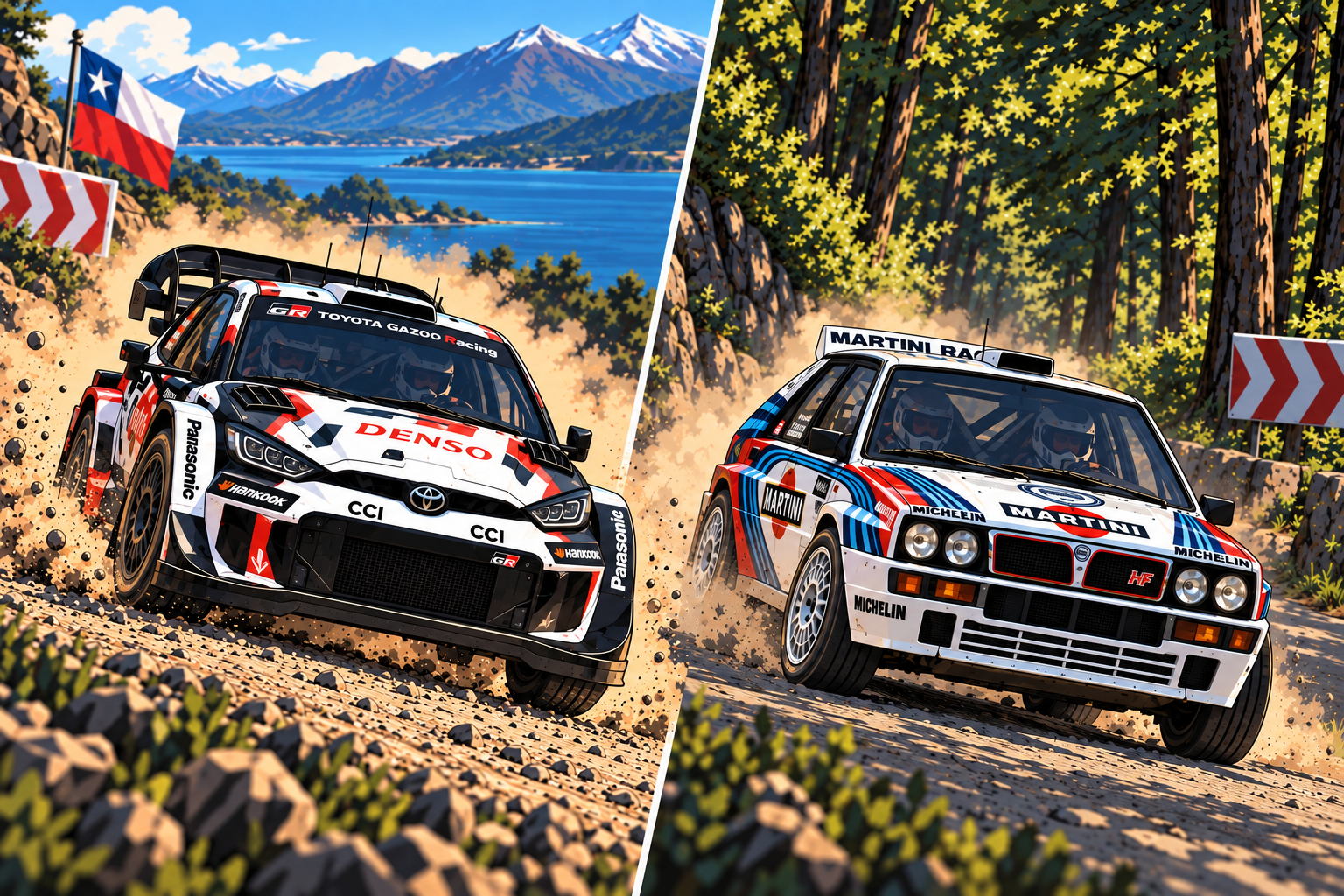 Toyota ties Lancia for WRC manufacturer domination