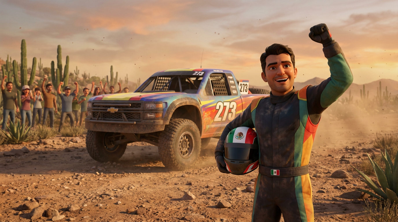 Lopez crashes Baja 1000 conversation with Spec breakthrough
