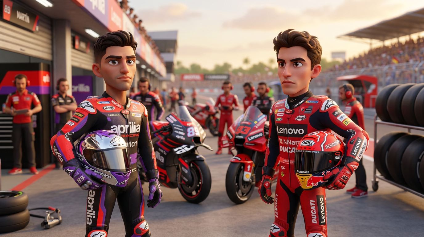 MotoGP title fight explodes into two-point Indonesia showdown