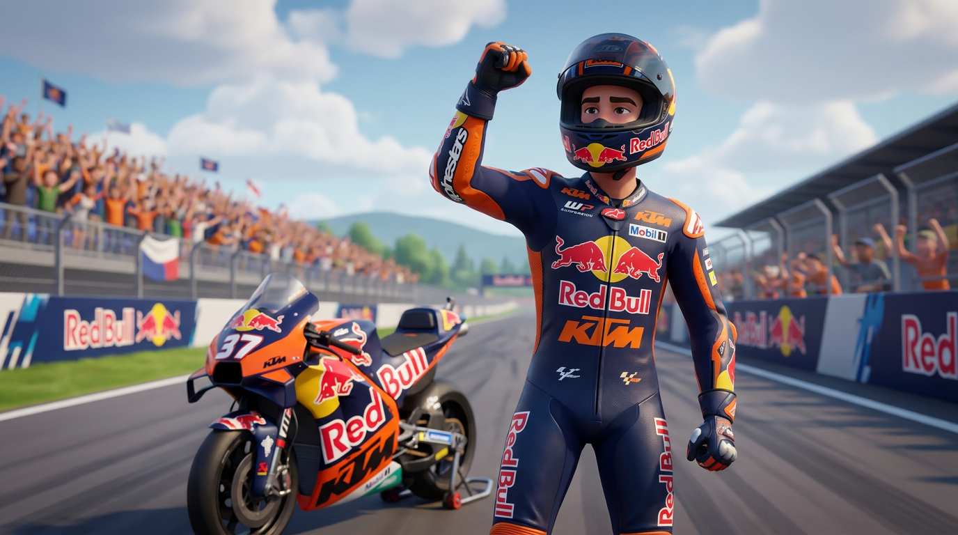 Acosta puts KTM on top as MotoGP leaders trail