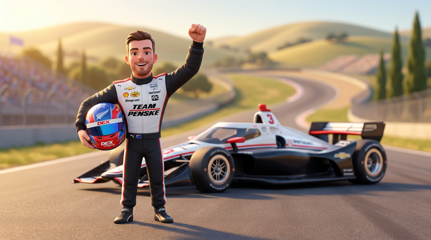 McLaughlin’s Laguna Seca rout revives Penske’s winning standard