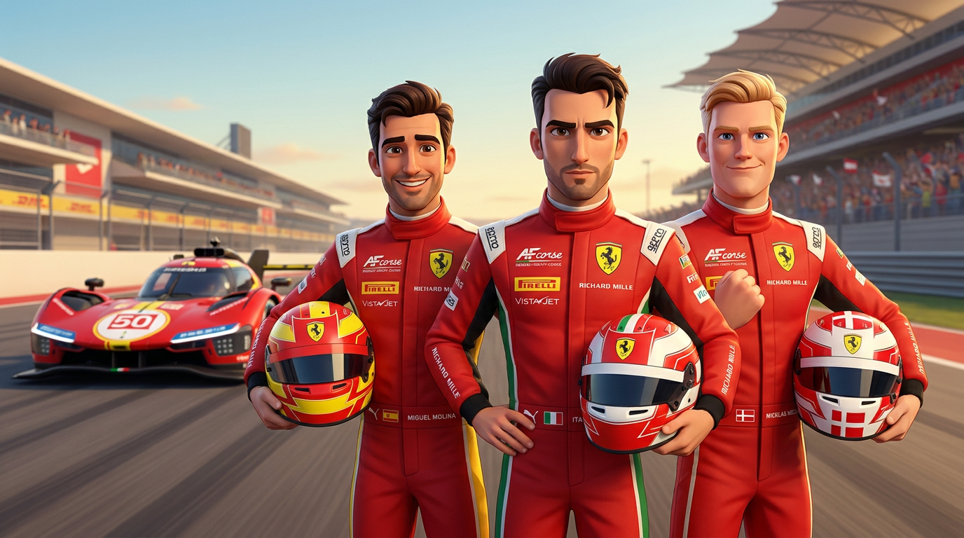 Ferrari’s Austin strike blows WEC title race wide open
