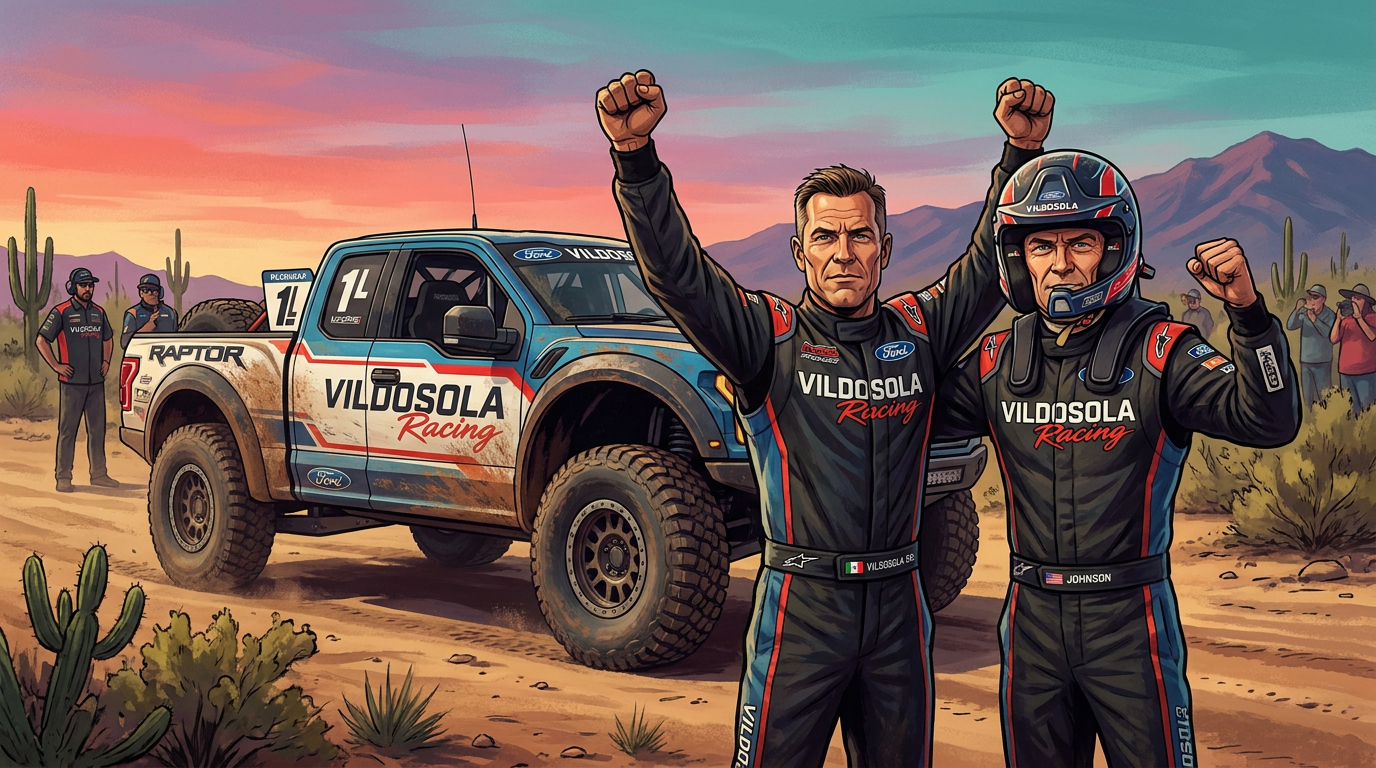 Vildosola and Johnson turn Baja 400 into their fortress