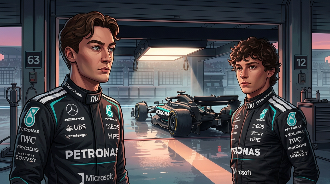 Russell’s honest Antonelli admission sharpens Mercedes title split