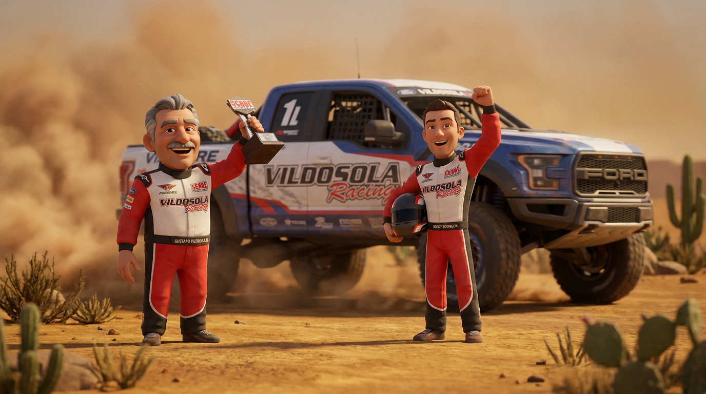 Vildosola and Johnson turn Baja 400 into their fortress