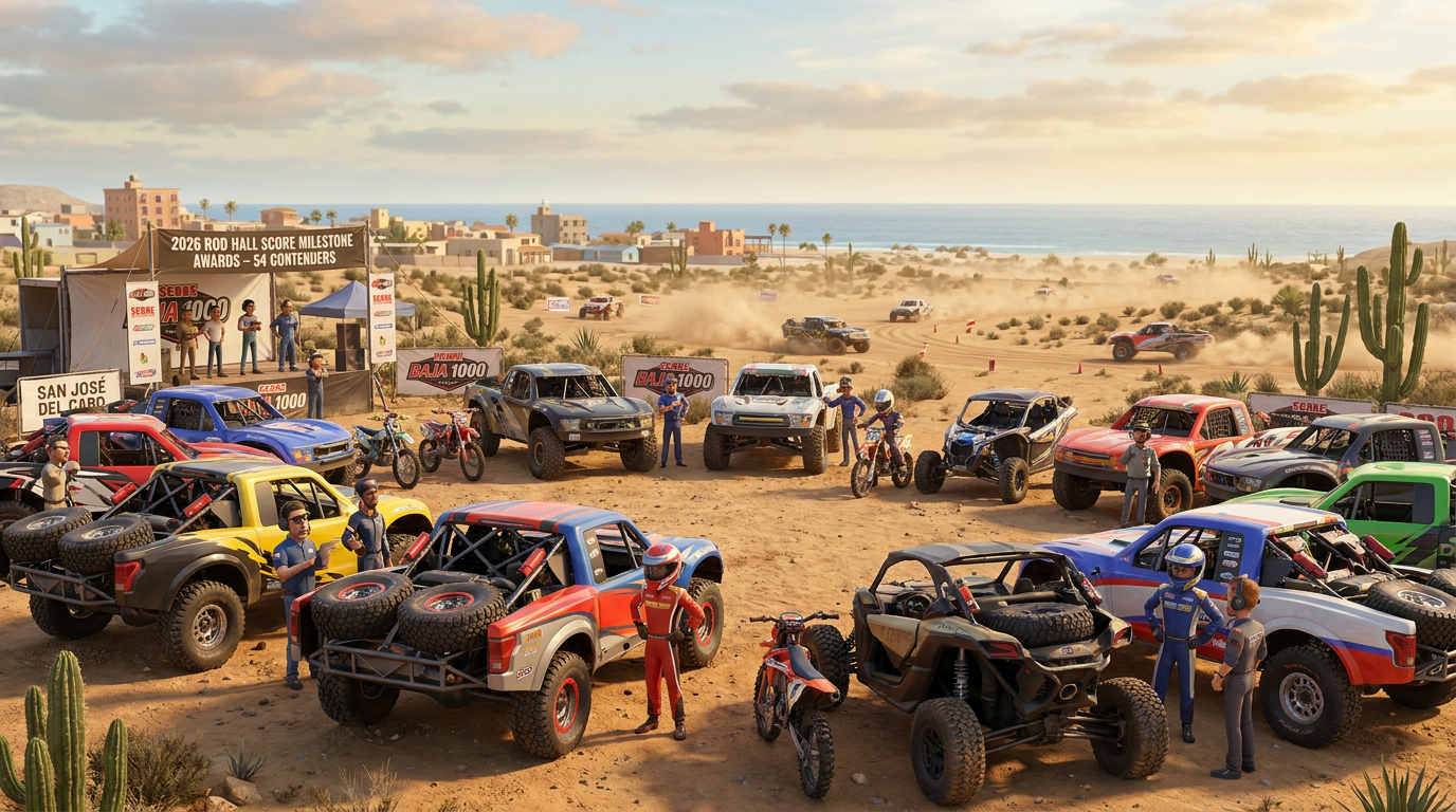 54 racers carry Milestone hopes into Baja 1000