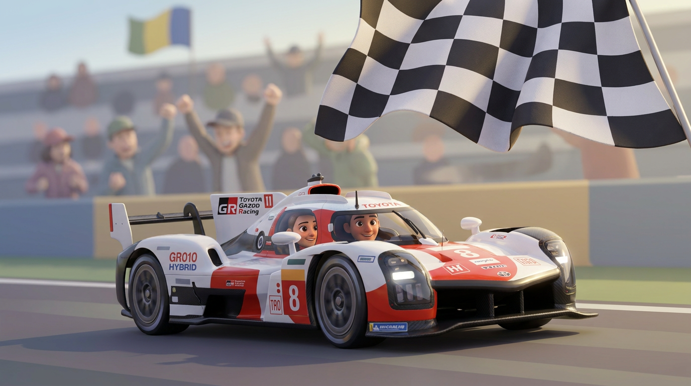 Toyota No. 8 outwits Ferrari for Imola victory