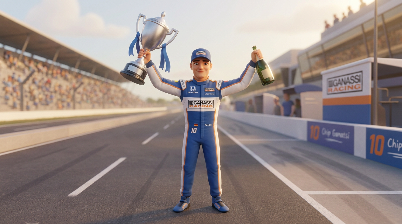 Alex Palou holds off Penske charge in Nashville