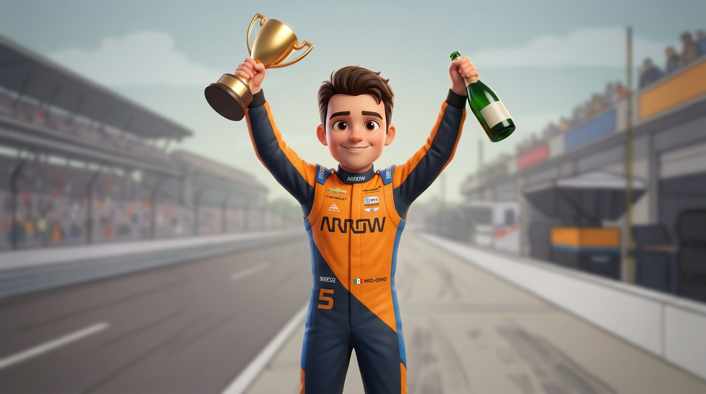 Pato O’Ward seizes Mid-Ohio win in McLaren duel