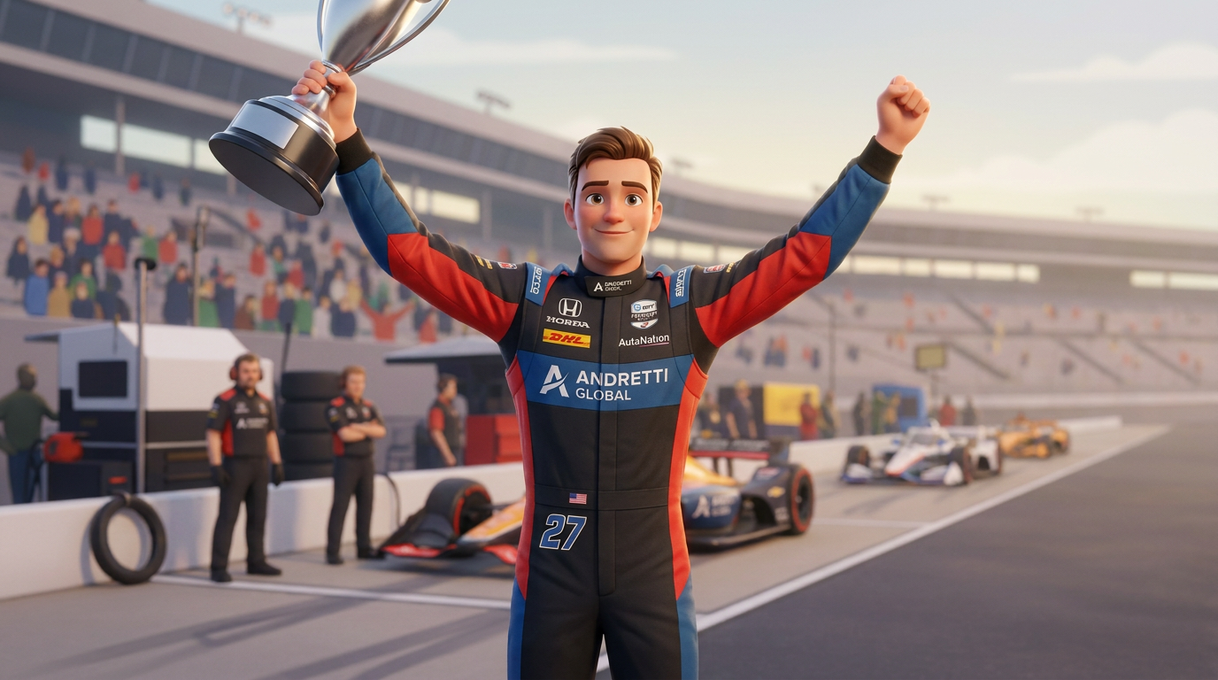 Kyle Kirkwood outduels Palou for Arlington victory