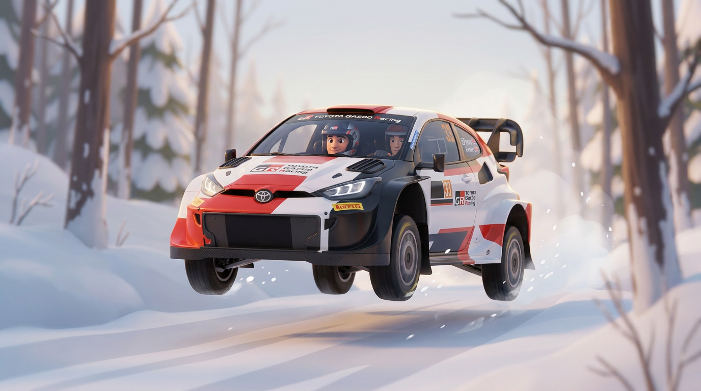 Elfyn Evans masters Sweden as Toyota sweeps top four