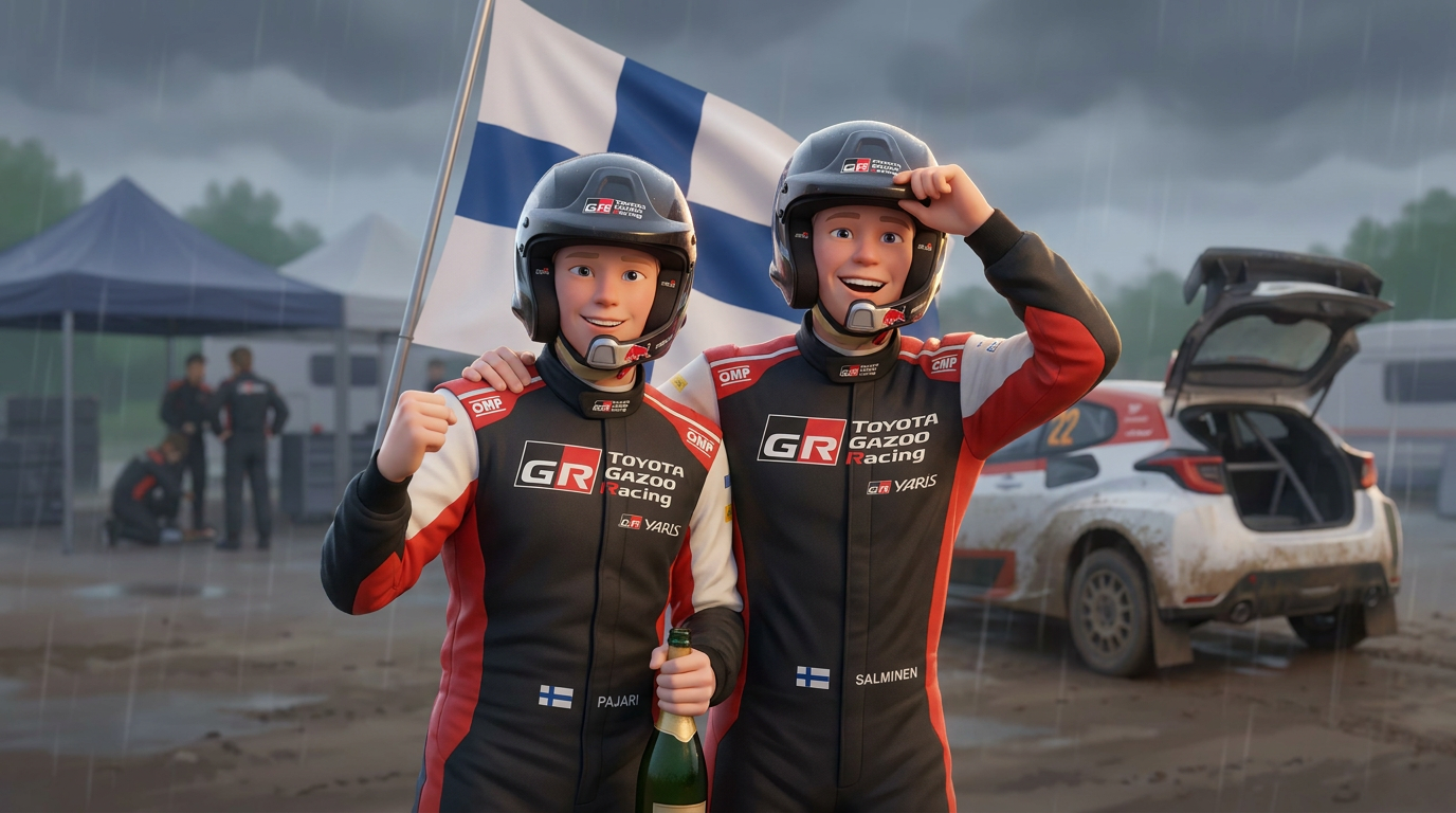 Pajari’s Finland double puts WRC youth records in focus