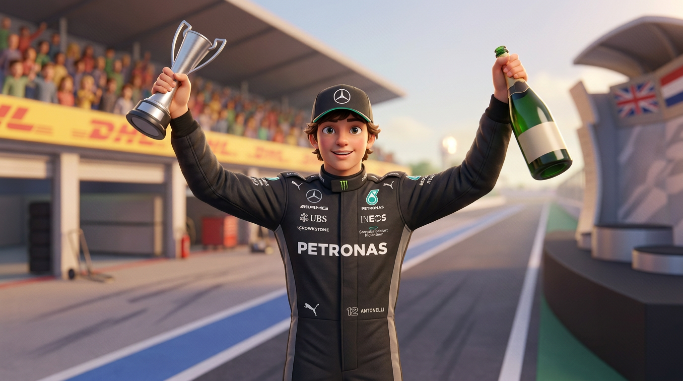 Kimi Antonelli seizes Suzuka victory and championship lead