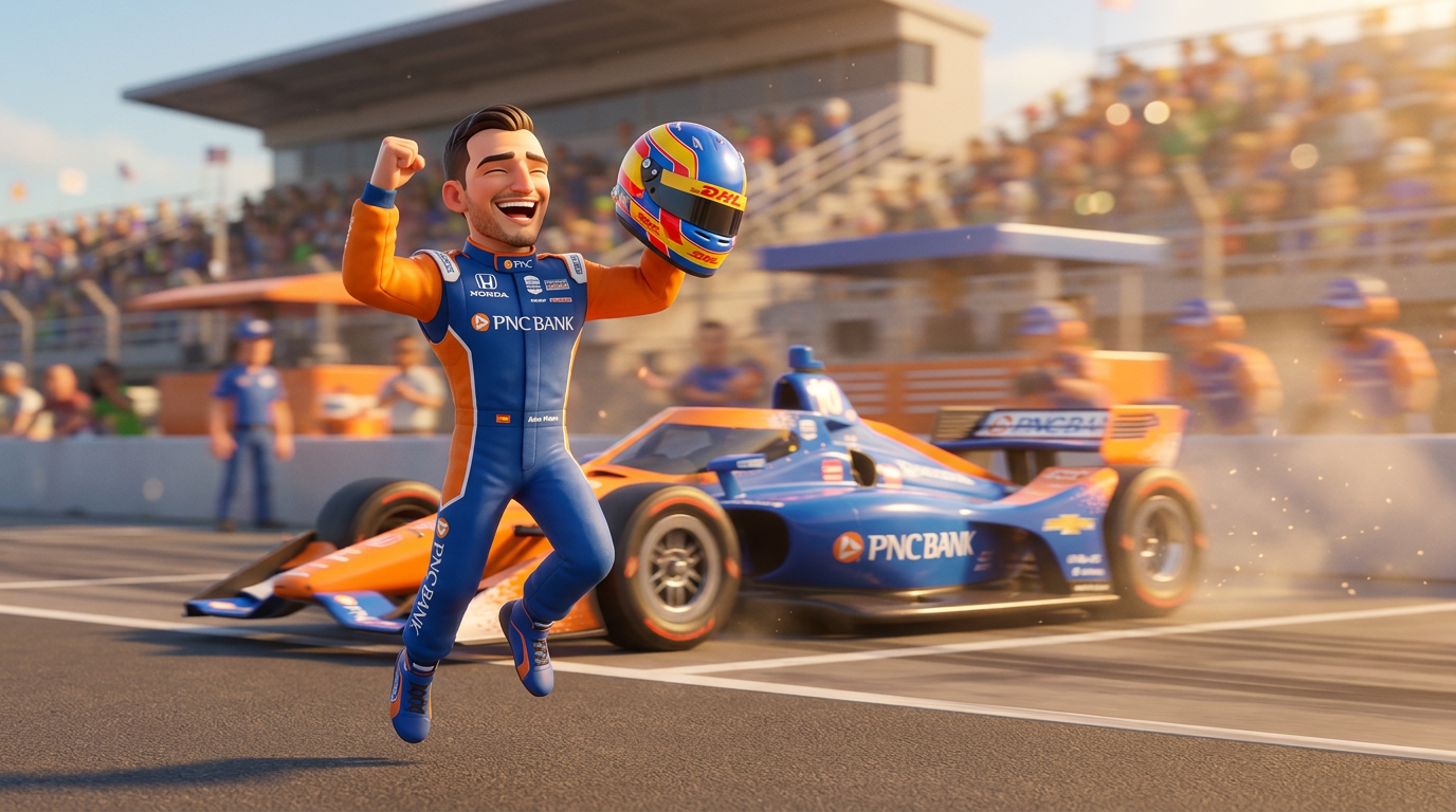 Palou wins Portland as Rosenqvist and Power complete podium